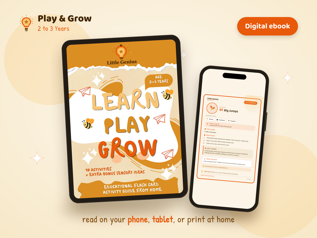 Play & Grow, 2 to 3 Years